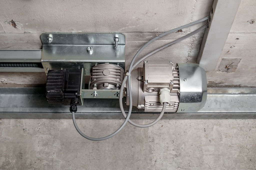 Commercial garage opener