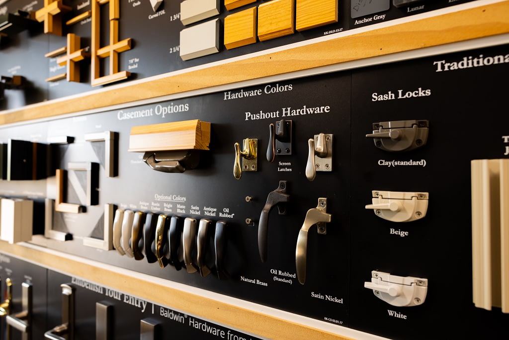 Front door personalization options