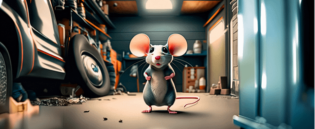 get rid of mice in garage