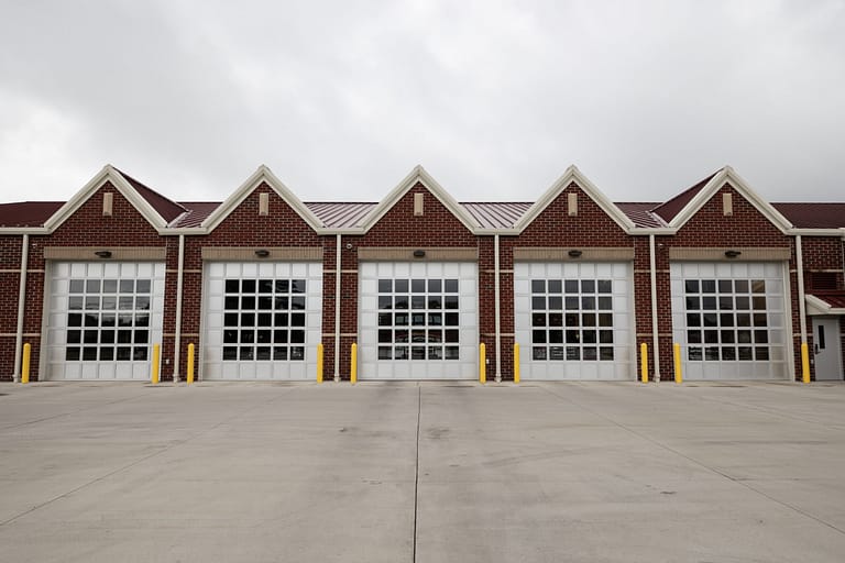 commercial garage door projects