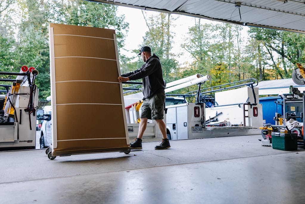 Garage door replacement