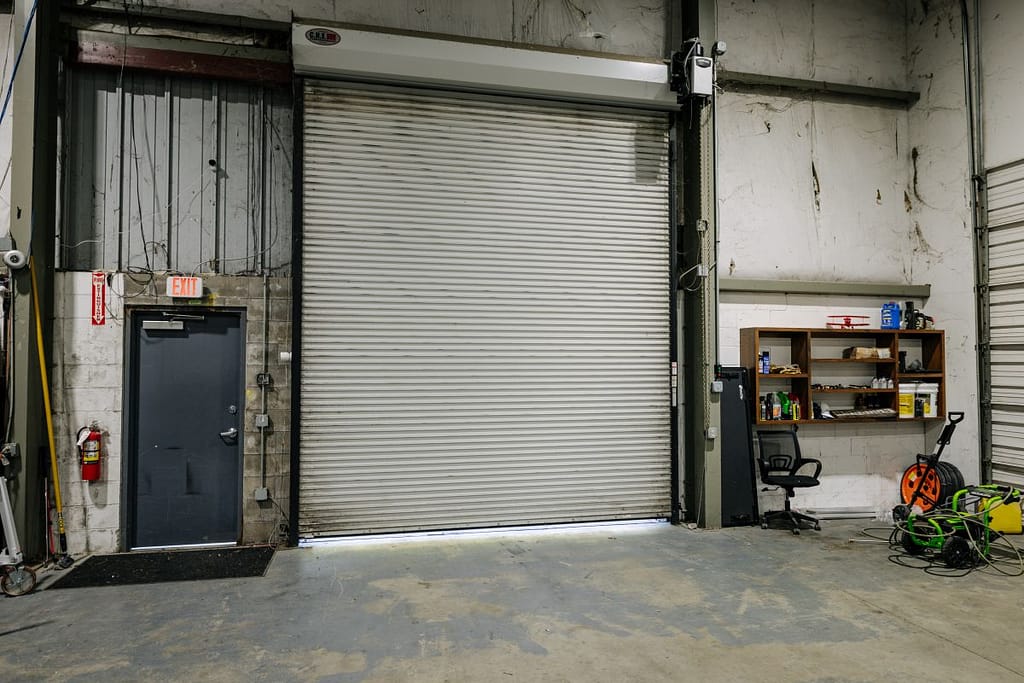 Rolling steel doors by Apple Door Systems