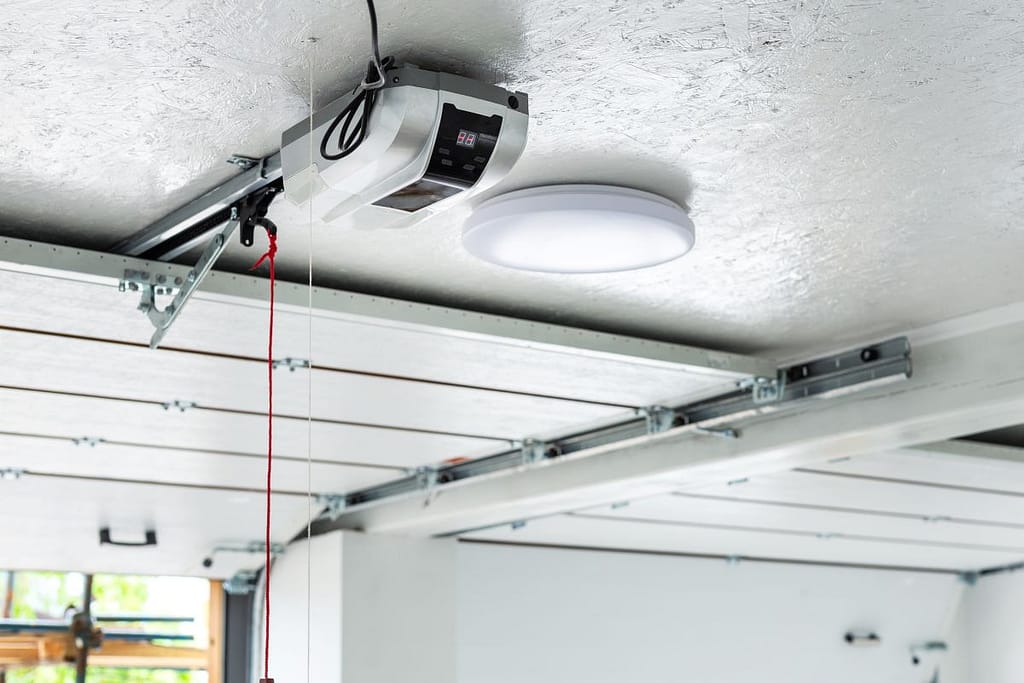 smart garage door openers Install New House Garage Door. Garage Door Installation.
