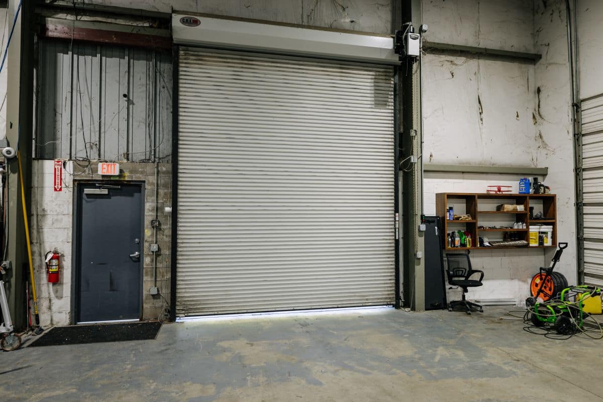 Commercial garage doors